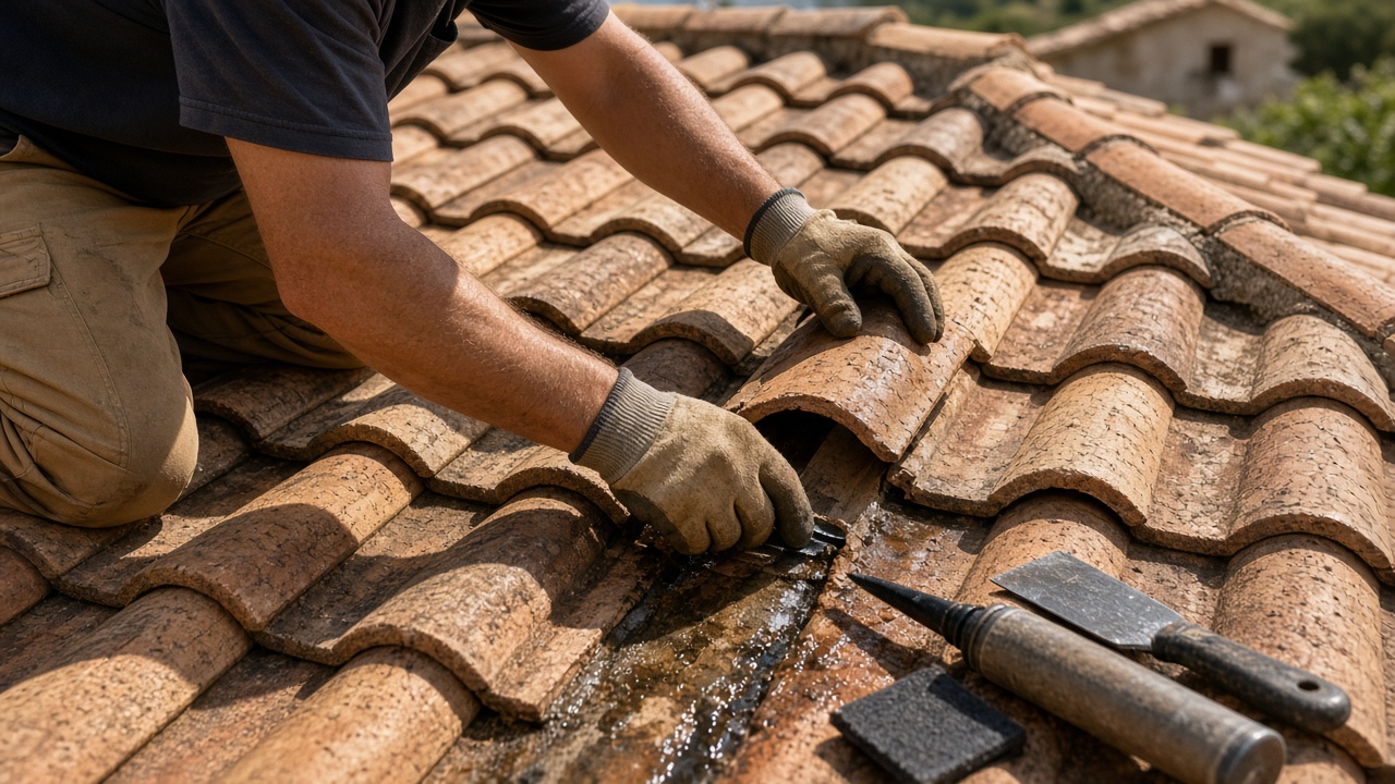 Travaux de couverture et réparation de toiture