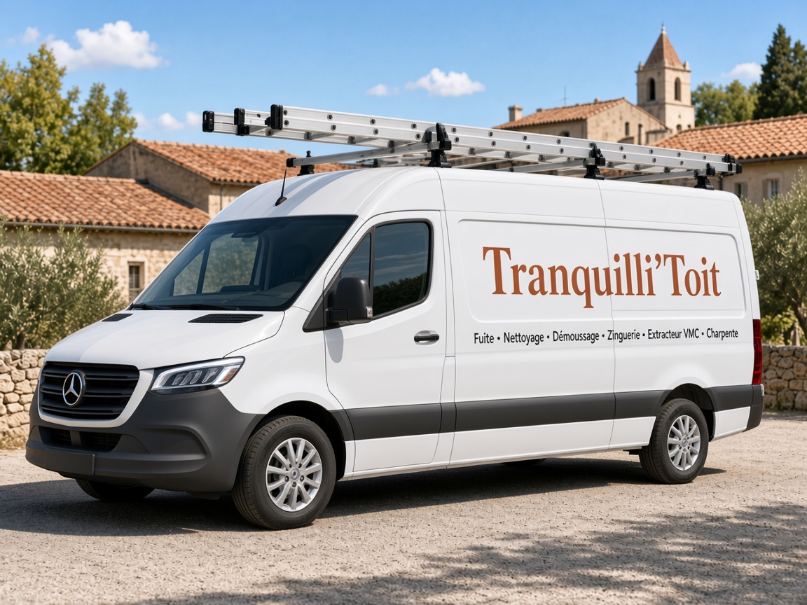 Camion Tranquilli'Toit — toiture Arles